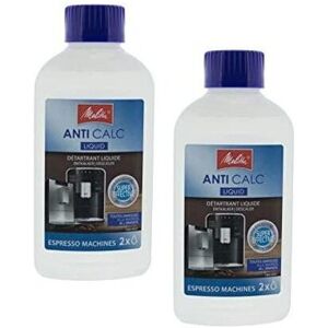 Melitta Descaler Liquid for Auto Coffee Machines 2 x 250ml Odour Neutral Melitta Descaler Liquid for Auto Coffee Machines 2 x 250ml Odour Neutral
