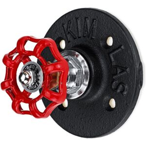 GreenZech Industrial Retro Iron Pipe Wall Mount Hook Coat Hat Flange Hanger Rack GreenZech Industrial Retro Iron Pipe Wall Mount Hook Coat Hat Flange Hanger Rack