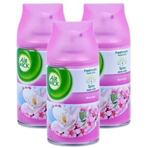 Air Wick 3x Airwick Freshmatic Max Automatic Spray Refills 250ml Magnolia Air Wick 3x Airwick Freshmatic Max Automatic Spray Refills 250ml Magnolia
