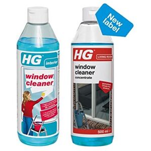 3 x HG Window Cleaner 500 ml A Super Concentrated Window Cleaner Fluid for Wind 3 x HG Window Cleaner 500 ml A Super Concentrated Window Cleaner Fluid for Wind