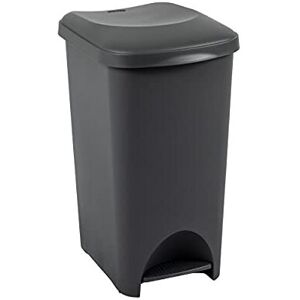Addis Eco 40 Litre Pedal Bin - 100% Recycled Plastic, UK Made from Old CD Cases Addis Eco 40 Litre Pedal Bin - 100% Recycled Plastic, UK Made from Old CD Cases