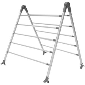 Black & Decker - Extendable Bath Airer - Grey - 10-bars Black & Decker - Extendable Bath Airer - Grey - 10-bars