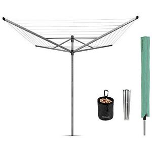 Brabantia - Lift-O-Matic - 50 Metres of Clothes Line - Adjustable in Height - UV Brabantia - Lift-O-Matic - 50 Metres of Clothes Line - Adjustable in Height - UV