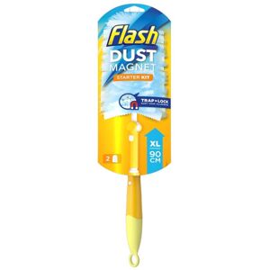 Flash Dust Magnet XL (Handle Extendable to 90cm), Duster Starter Kit Handle & Re Flash Dust Magnet XL (Handle Extendable to 90cm), Duster Starter Kit Handle & Re