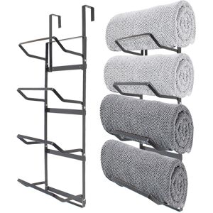 Daniel James (4 Tier) 2/4 Tier Over The Door Towel Rails Rack Hanger Holder Bathroom Storage Daniel James (4 Tier) 2/4 Tier Over The Door Towel Rails Rack Hanger Holder Bathroom Storage