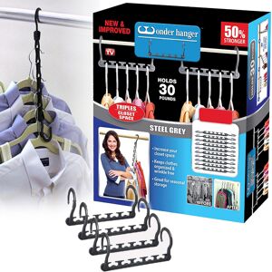 URBN Living (24) 20/24 Pcs Space Saving Clothing Hanger Organiser URBN Living (24) 20/24 Pcs Space Saving Clothing Hanger Organiser