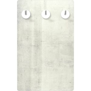 (Grey, 40 x 25 cm (L x W)) vidaXL Wall Mounted Coat Rack Tempered Glass Brown/Gr (Grey, 40 x 25 cm (L x W)) vidaXL Wall Mounted Coat Rack Tempered Glass Brown/Gr