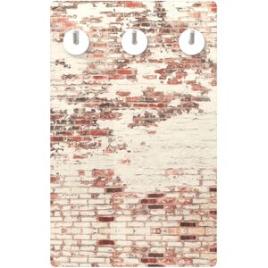 (Brown, 40 x 25 cm (L x W)) vidaXL Wall Mounted Coat Rack Tempered Glass Brown/G (Brown, 40 x 25 cm (L x W)) vidaXL Wall Mounted Coat Rack Tempered Glass Brown/G