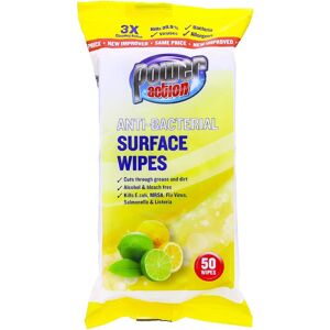 Household Products Power Action Citrus Wipes - 50 Wipes in Pack Household Products Power Action Citrus Wipes - 50 Wipes in Pack