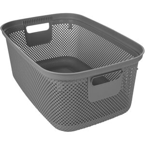 URBN Living (Dark Grey) 30L Large Plastic Laundry Clothes Basket Handles URBN Living (Dark Grey) 30L Large Plastic Laundry Clothes Basket Handles