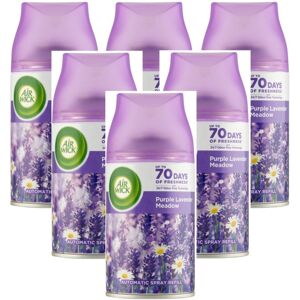 6 x Air Wick Freshmatic Max Automatic Spray Refill 250ml - Lavender 6 x Air Wick Freshmatic Max Automatic Spray Refill 250ml - Lavender