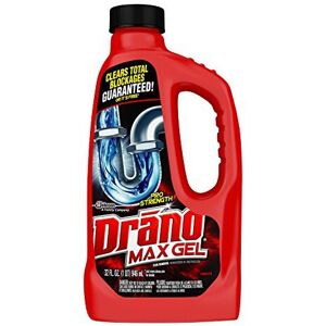 Drano Max Gel Dain Clog Remover and Cleaner for Shower or Sink Drains, Unclogs a Drano Max Gel Dain Clog Remover and Cleaner for Shower or Sink Drains, Unclogs a