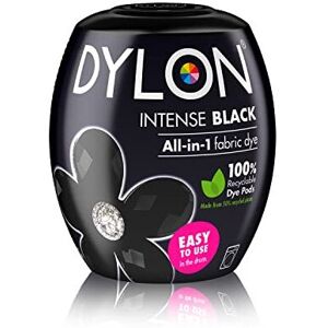 Dylon Washing Machine Fabric Dye Pod Intense Black, 350g Dylon Washing Machine Fabric Dye Pod Intense Black, 350g
