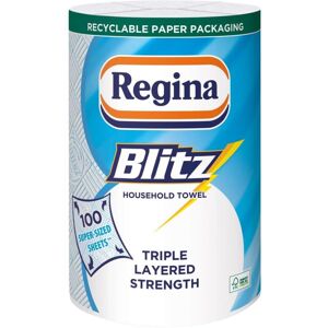 Regina Blitz XXL 3 Ply Multipurpose Kitchen Towels (6 Rolls) Regina Blitz XXL 3 Ply Multipurpose Kitchen Towels (6 Rolls)