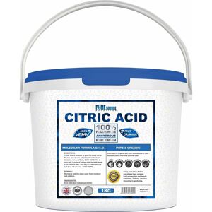 Pure Source Nutrition (1Kg) Citric Acid Fine Food Grade Anhydrous Descaler Pure Source Nutrition (1Kg) Citric Acid Fine Food Grade Anhydrous Descaler