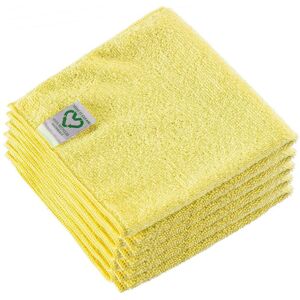 (Yellow) Vileda r-MicroTuff Swift Recycled Microfibre Cloths (5 x Cloths) (Yellow) Vileda r-MicroTuff Swift Recycled Microfibre Cloths (5 x Cloths)