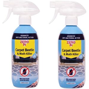 STV 2 Carpet Beetle Moth Killer Spray Antibacterial Ready Use 500ml STV 2 Carpet Beetle Moth Killer Spray Antibacterial Ready Use 500ml