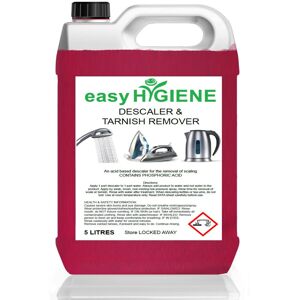 Easy HYGIENE 5L SHOWER HEAD & TAP KETTLE URN Descaler Tarnish Cleaner Remover scale limescale Easy HYGIENE 5L SHOWER HEAD & TAP KETTLE URN Descaler Tarnish Cleaner Remover scale limescale