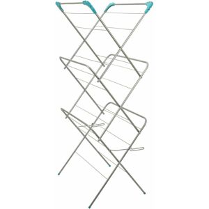 Daniel James 3 Tier Clothes Airer Dryer Rack Indoor Outdoor Laundry Foldable Dry Rail Hanger Daniel James 3 Tier Clothes Airer Dryer Rack Indoor Outdoor Laundry Foldable Dry Rail Hanger