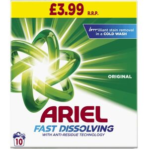 Ariel Washing Powder 10 Washes 650g (Pack of 6) Ariel Washing Powder 10 Washes 650g (Pack of 6)