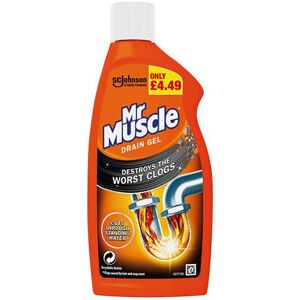 Mr Muscle Drain Gel 500ml (Pack of 6) Mr Muscle Drain Gel 500ml (Pack of 6)