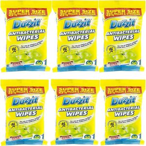 Duzzit 300 Antibacterial Wipes Multipack. Kills 99.9% of Bacteria - Sterilize Ho Duzzit 300 Antibacterial Wipes Multipack. Kills 99.9% of Bacteria - Sterilize Ho