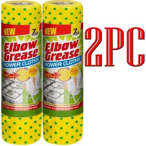 2 X Elbow Grease Non Scratch Super Absorbent Power Cloths Tough Grease 14 Pack 2 X Elbow Grease Non Scratch Super Absorbent Power Cloths Tough Grease 14 Pack