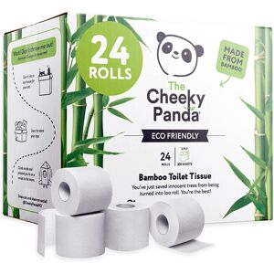 Unbranded The Cheeky Panda Bamboo Toilet Rolls Bulk Buy 24 Rolls of 3 Ply Toilet Paper Pl Unbranded The Cheeky Panda Bamboo Toilet Rolls Bulk Buy 24 Rolls of 3 Ply Toilet Paper Pl