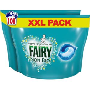 Fairy Non-Bio PODS Washing Detergent Capsules - Unscented, 108 Washes (54 x 2), Fairy Non-Bio PODS Washing Detergent Capsules - Unscented, 108 Washes (54 x 2),