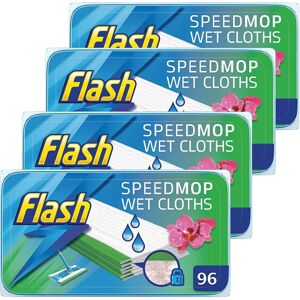 Flash Speedmop Wet Cloth Refills, Floor Cleaner, Wild Orchid, 96 Count Flash Speedmop Wet Cloth Refills, Floor Cleaner, Wild Orchid, 96 Count
