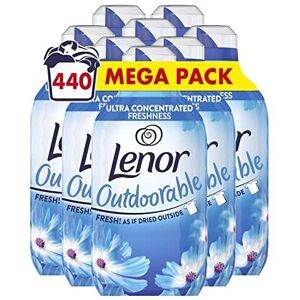 Lenor Outdoorable Fabric Conditioner, 440 Washes, 6.16 L (770 ml x 8), Spring Aw Lenor Outdoorable Fabric Conditioner, 440 Washes, 6.16 L (770 ml x 8), Spring Aw