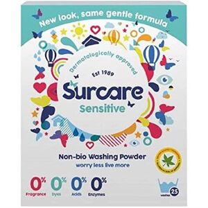 Surcare Sensitive Non Bio Laundry Powder 1625kg Surcare Sensitive Non Bio Laundry Powder 1625kg