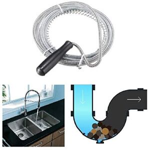 Home Supplies Direct 3 Metre Long Drain Unblocker Sink Drain Waste Pipe Cleaner Flexible Rod Auger Home Supplies Direct 3 Metre Long Drain Unblocker Sink Drain Waste Pipe Cleaner Flexible Rod Auger