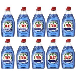 Fairy Platinum Antibacterial Washing Up Liquid Eucalyptus - 10 x 320ml Fairy Platinum Antibacterial Washing Up Liquid Eucalyptus - 10 x 320ml