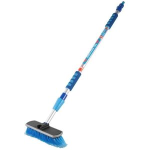 Hilka Water Fed Brush 1.6m Telescopic Extending Caravan Window Cleaning 84992001 Hilka Water Fed Brush 1.6m Telescopic Extending Caravan Window Cleaning 84992001