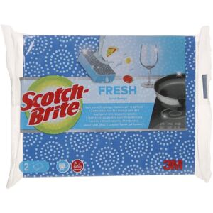 3M Scotch-Brite Fresh Non-Scratch Scrub Sponge (2 Pack) Durable Cleaning Pads 3M Scotch-Brite Fresh Non-Scratch Scrub Sponge (2 Pack) Durable Cleaning Pads