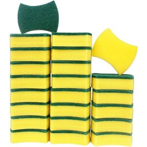 Unbranded 25 Pieces Cleaning Sponge, Heavy Duty Double Sided Scrubbing Multi-Purpose Scrub Unbranded 25 Pieces Cleaning Sponge, Heavy Duty Double Sided Scrubbing Multi-Purpose Scrub