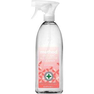 Method Antibacterial All Purpose Peach Blossom Spray Cleaner, 828ml Method Antibacterial All Purpose Peach Blossom Spray Cleaner, 828ml