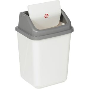 URBN Living (20L White/Grey) 5/20/30/50L Waste Recycling Bin Swing Lid Kitchen URBN Living (20L White/Grey) 5/20/30/50L Waste Recycling Bin Swing Lid Kitchen