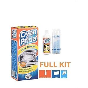 Oven Pride 500ml complete kit with SAFETY Gloves and SMART bag for Rack + Grill Oven Pride 500ml complete kit with SAFETY Gloves and SMART bag for Rack + Grill
