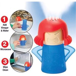 DINAMR Angry Mama Microwave & Oven Cleaner - Eco-Friendly Steam Cleaning Tool (No Harsh DINAMR Angry Mama Microwave & Oven Cleaner - Eco-Friendly Steam Cleaning Tool (No Harsh