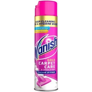 Vanish Carpet Cleaner + Upholstery, Gold Power Foam Shampoo, Large Area Cleaning Vanish Carpet Cleaner + Upholstery, Gold Power Foam Shampoo, Large Area Cleaning
