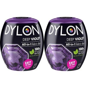 DYLON Washing Machine Fabric Dye Pod for Clothes & Soft Furnishings, 350g Deep DYLON Washing Machine Fabric Dye Pod for Clothes & Soft Furnishings, 350g Deep