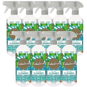 Fabulosa Antibacterial Streak-Free Glass Cleaner Trigger Spray with Lasting Fragrance, Pa Fabulosa Antibacterial Streak-Free Glass Cleaner Trigger Spray with Lasting Fragrance, Pa