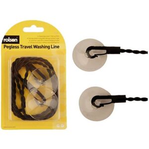 Rolson Travel Clothes Line 1.5m Long With Fittings 60126 Rolson Travel Clothes Line 1.5m Long With Fittings 60126