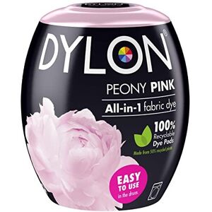 Dylon Washing Machine Fabric Dye Pod for Clothes & Soft Furnishings, 350g – Peony Pink Dylon Washing Machine Fabric Dye Pod for Clothes & Soft Furnishings, 350g – Peony Pink