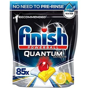 Finish Quantum Ultimate Dishwasher Tablets, LEMON, 85 Tablets Finish Quantum Ultimate Dishwasher Tablets, LEMON, 85 Tablets