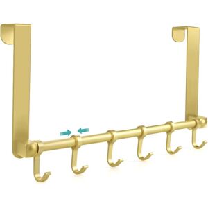 Tianfu Over The Door Hooks Hanger, Moving 6-Hooks,Over Door Towel Rack,Door Coat Hanger Tianfu Over The Door Hooks Hanger, Moving 6-Hooks,Over Door Towel Rack,Door Coat Hanger