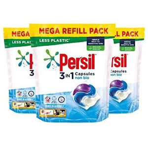 Persil 3 in 1 Non Bio Washing Capsules 9-month supply tough on stains, gentle ne Persil 3 in 1 Non Bio Washing Capsules 9-month supply tough on stains, gentle ne