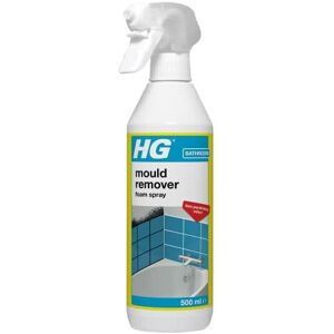 HG Mould Remover Foam Spray, Mould Spray & Mildew Cleaner, Removes Mould Stains HG Mould Remover Foam Spray, Mould Spray & Mildew Cleaner, Removes Mould Stains